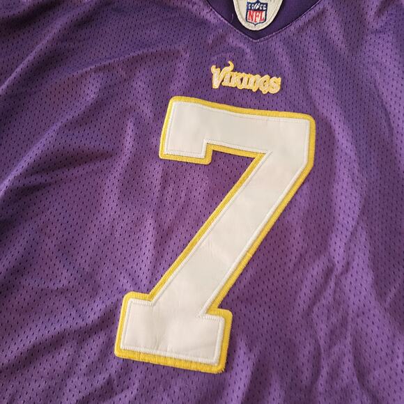 Vintage Christian Ponder Stitched Minnesota Vikings NFL Football Jersey 52 XL 2X - Picture 6 of 7